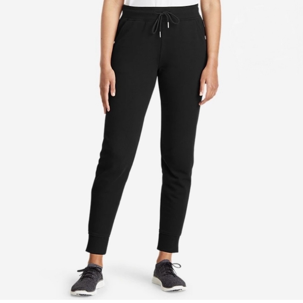 Eddie Bauer Camp Fleece Women’s Joggers | Black, XS